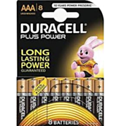 סוללות AAA - שמינייה Plus Power | Duracell 