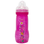 איזי אקטיב בקבוק לתינוק 330 מ"ל בזרימה מהירה לגילאי 4m+ | מאמ 