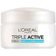 הידרה פרש קרם ג'ל יום לעור רגיל עד מעורב Triple Active | L'Oreal לוריאל 