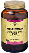 מולטי פימייל: מולטי ויטמין מינרל לנשים Multi Female | סולגאר 