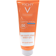 תחליב להגנה מפני נזקי השמש לגוף ולפנים +Capital Soleil SPF50 | Vichy וישי 