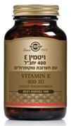 ויטמין E טבעי ותערובת טוקופרולים 400 יחב"ל Vitamin E | סולגאר 