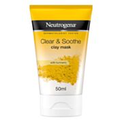 מסיכת חימר כורכום clear & smooth | ניוטרוג'ינה Neutrogena 