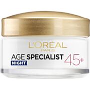 אייג' ספשיאליסט קרם לילה אנטי אייג'ינג Age Specialist +45 | L'Oreal לוריאל 