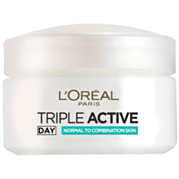 קרם לחות לפעולה משולשת לעור רגיל ומעורב Triple Active | L'Oreal לוריאל 