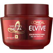 קולור פרוטקט מסכה לשיער צבוע Color Protect Mask | L'Oreal Elvive 