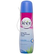 קרם ספריי להסרת שיער לעור רגיש | Veet 