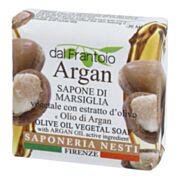 סבון מוצק טבעי בניחוח ארגן Dal Frantoio Olive Oil Vegetal Soap - Argan | Nesti נסטי 