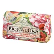 סבון מוצק טבעי בניחוח פטל בר וסרפד Wild Raspberry & Nettle | Nesti נסטי 