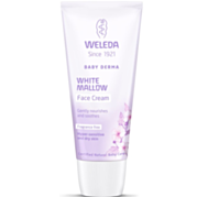 קרם לחות לפנים נטופית לבנה Weleda Baby Derma White Mallow | וולדה 