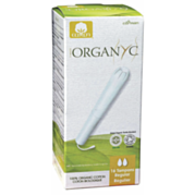 טמפונים אורגניים עם מוליך - נורמל Organic Cotton Tampons With Applicator Normal | אורגניק 