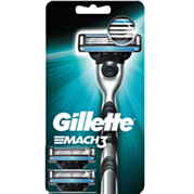 מאך 3 מכשיר גילוח +2 סכינים Mach3 | Gillette 