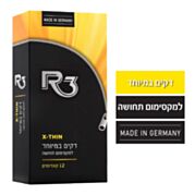 קונדומים דקים במיוחד למקסימום תחושה R3 X-Thin | R3 