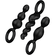 סטיספייר פלאגים אנאליים שחורים Plugs | Satisfyer