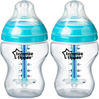 זוג בקבוקי האכלה 260 מ"ל Advanced anti-colic +0M | Tommee Tippee 