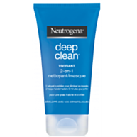 תרחיץ ומסיכה לפנים 2 ב-1 לעור רגיל-מעורב Deep Clean | ניוטרוג'ינה Neutrogena 