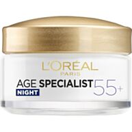 אייג' ספשיאליסט קרם לילה אנטי אייג'ינג Age Specialist +55 | L'Oreal לוריאל 