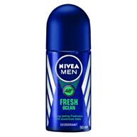 דאודורנט רול און ללא אלומיניום לגבר Fresh Ocean | Nivea