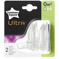 זוג פטמות שלב 1 בזרימה איטית Ultra | Tommee Tippee 