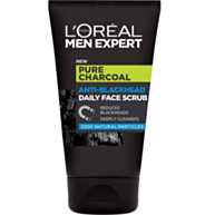 פילינג יומיומי לפנים לגבר Pure Charcoal | L'Oreal לוריאל 