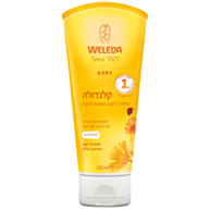 תחליב רחצה ושמפו קלנדולה לתינוק Calendula Shampoo and Body Wash | וולדה 