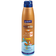 אולטרסול ספריי הגנה רציף שקוף לעור רטוב לילדים Wet'n GO Kids SPF50 | דר פישר