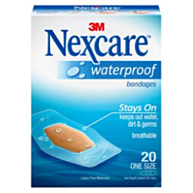 פלסטר אטום ועמיד במים - מידה אחידה Waterproof Clear Protection | Nexcare 