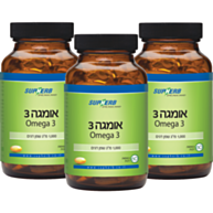 אומגה 3 - מארז שלישייה Omega 3 | סופהרב 