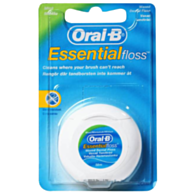 חוט דנטלי עם שעווה בטעם מנטה Essential Floss | Oral B 