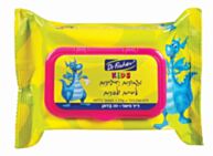 קידס מגבונים היגיינים לידיים ולפנים | דר פישר