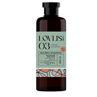 שמפו צמחים מזין סרפד רוזמרין ולבנדר 03 NOURISH | Lovlis | לאבליס
