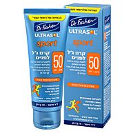 אולטרסול ספורט מקס קרם ג'ל להגנת הפנים SPF50 | דר פישר