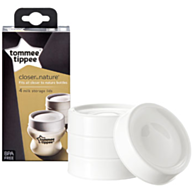 מכסים ההופכים את הבקבוק למיכל אחסון | Tommee Tippee 