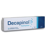 דקפינול משחת שיניים לטיפול ולמניעת מחלות חניכיים Decapinol | דקפינול 