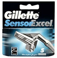 סנסור אקסל 5 סכיני גילוח Sensor Excel Shaving Blades | Gillette