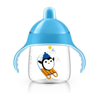 כוס מעבר ללא נזילות - כחול My Penguin Sippy Cup +12m | אוונט 